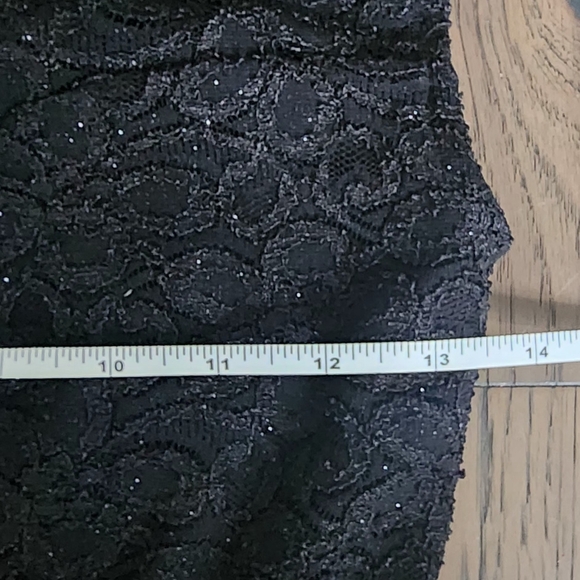 Little Black 🖤 Party Lace Dress with sparkles ✨ - Picture 7 of 8